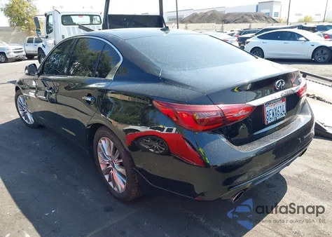 2018 Infiniti Q50 Luxe/Sport from USA, damaged, VIN JN1EV7AP4JM356489